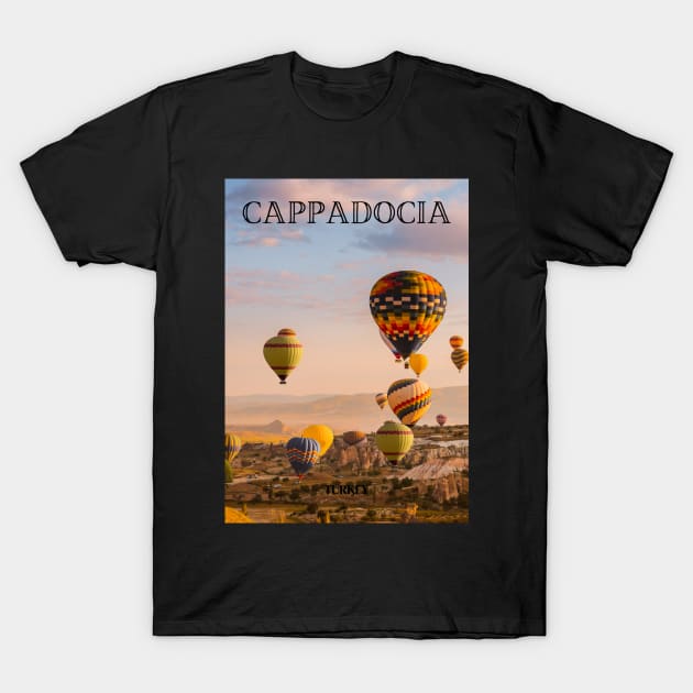 Cappadocia View T-Shirt by jeune98